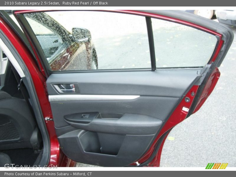 Door Panel of 2010 Legacy 2.5i Sedan