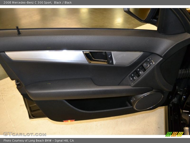 Black / Black 2008 Mercedes-Benz C 300 Sport