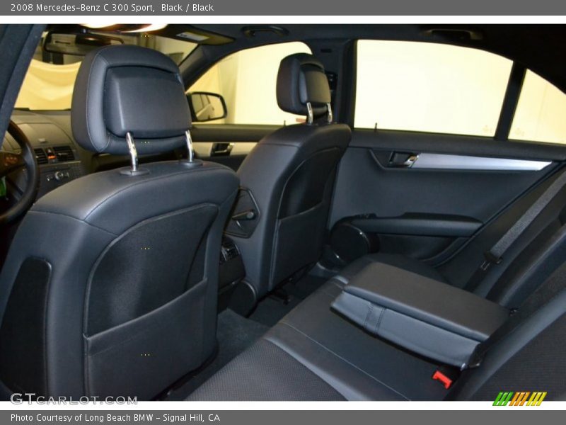 Black / Black 2008 Mercedes-Benz C 300 Sport