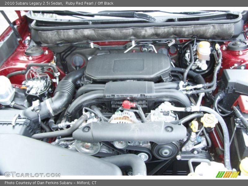  2010 Legacy 2.5i Sedan Engine - 2.5 Liter DOHC 16-Valve VVT Flat 4 Cylinder
