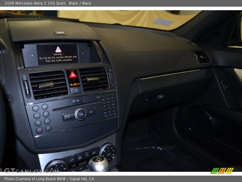 Black / Black 2008 Mercedes-Benz C 300 Sport
