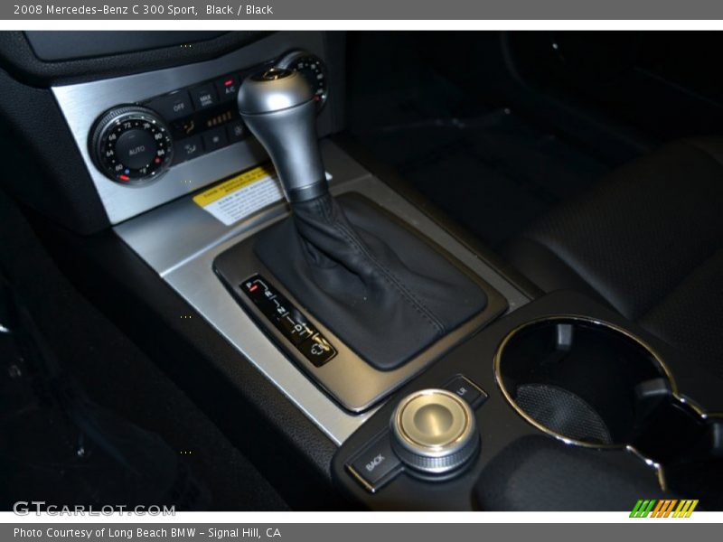 Black / Black 2008 Mercedes-Benz C 300 Sport