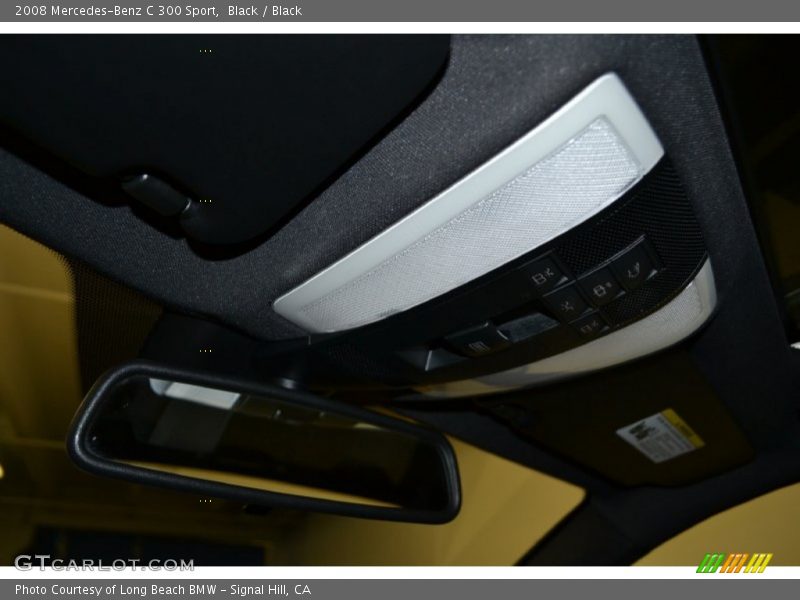 Black / Black 2008 Mercedes-Benz C 300 Sport