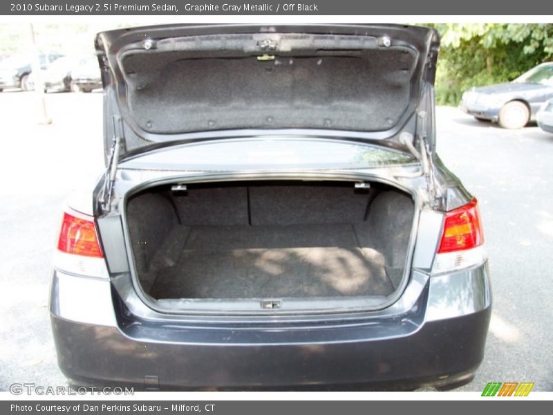 Graphite Gray Metallic / Off Black 2010 Subaru Legacy 2.5i Premium Sedan