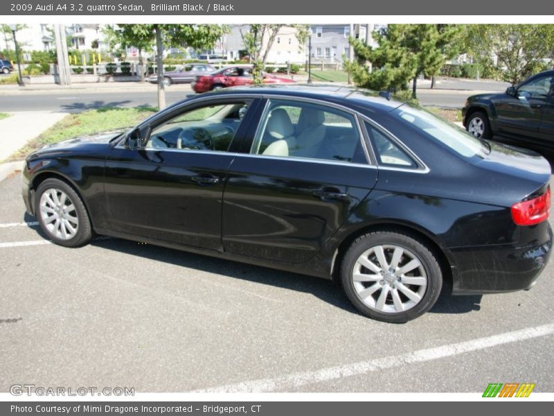 Brilliant Black / Black 2009 Audi A4 3.2 quattro Sedan