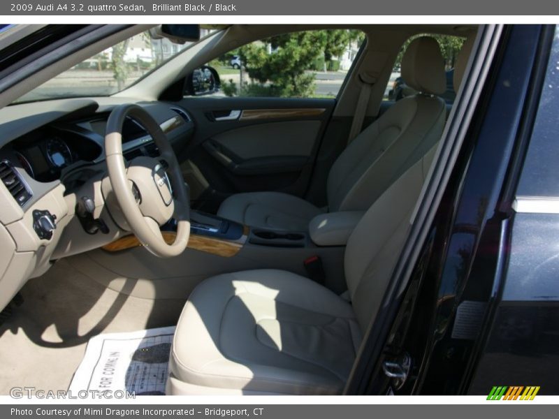Brilliant Black / Black 2009 Audi A4 3.2 quattro Sedan