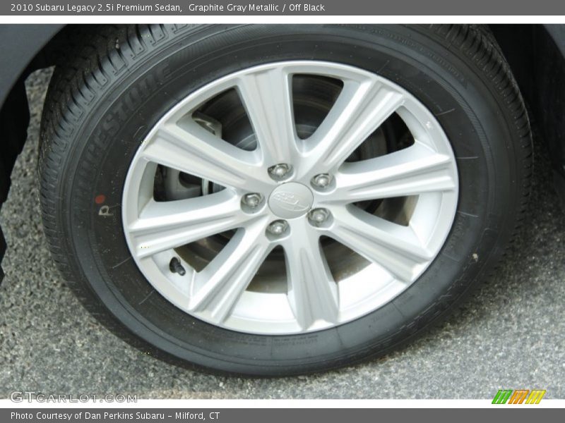  2010 Legacy 2.5i Premium Sedan Wheel
