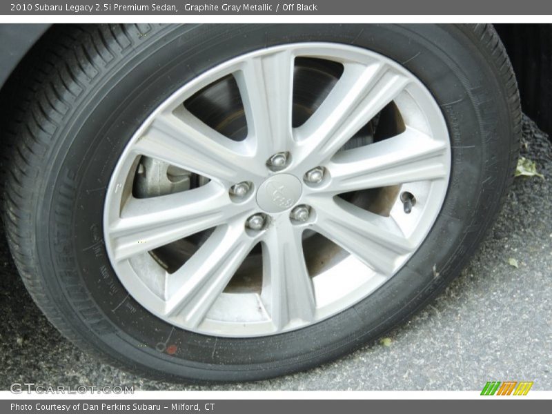  2010 Legacy 2.5i Premium Sedan Wheel