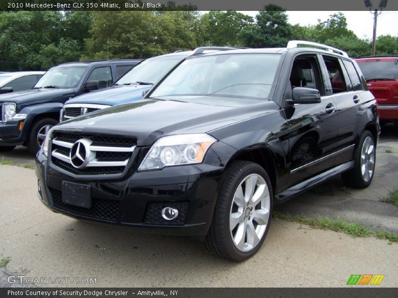 Black / Black 2010 Mercedes-Benz GLK 350 4Matic