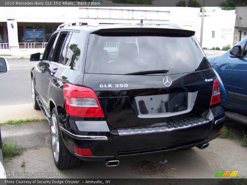 Black / Black 2010 Mercedes-Benz GLK 350 4Matic