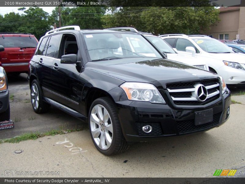 Black / Black 2010 Mercedes-Benz GLK 350 4Matic