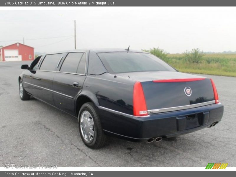  2006 DTS Limousine Blue Chip Metallic