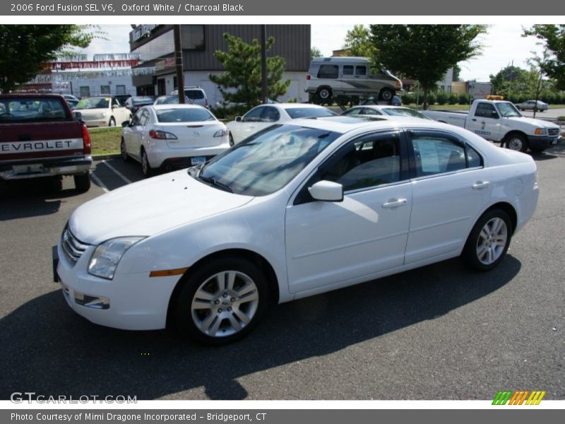 Oxford White / Charcoal Black 2006 Ford Fusion SEL V6