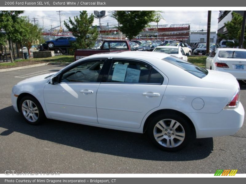 Oxford White / Charcoal Black 2006 Ford Fusion SEL V6