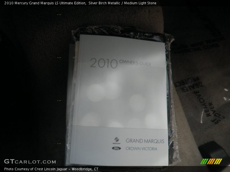 Silver Birch Metallic / Medium Light Stone 2010 Mercury Grand Marquis LS Ultimate Edition
