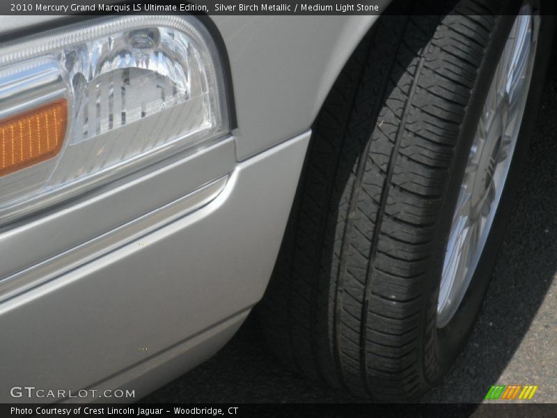 Silver Birch Metallic / Medium Light Stone 2010 Mercury Grand Marquis LS Ultimate Edition