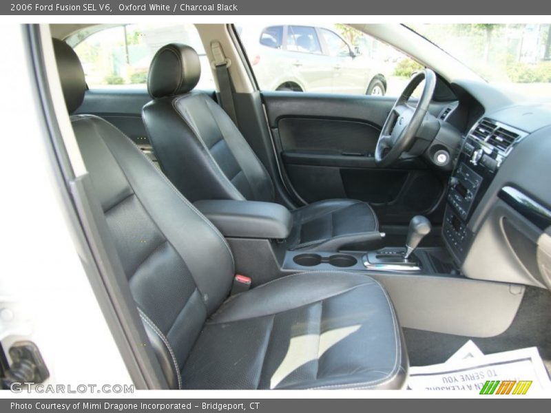 Oxford White / Charcoal Black 2006 Ford Fusion SEL V6