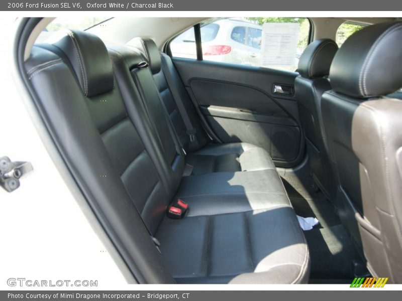 Oxford White / Charcoal Black 2006 Ford Fusion SEL V6