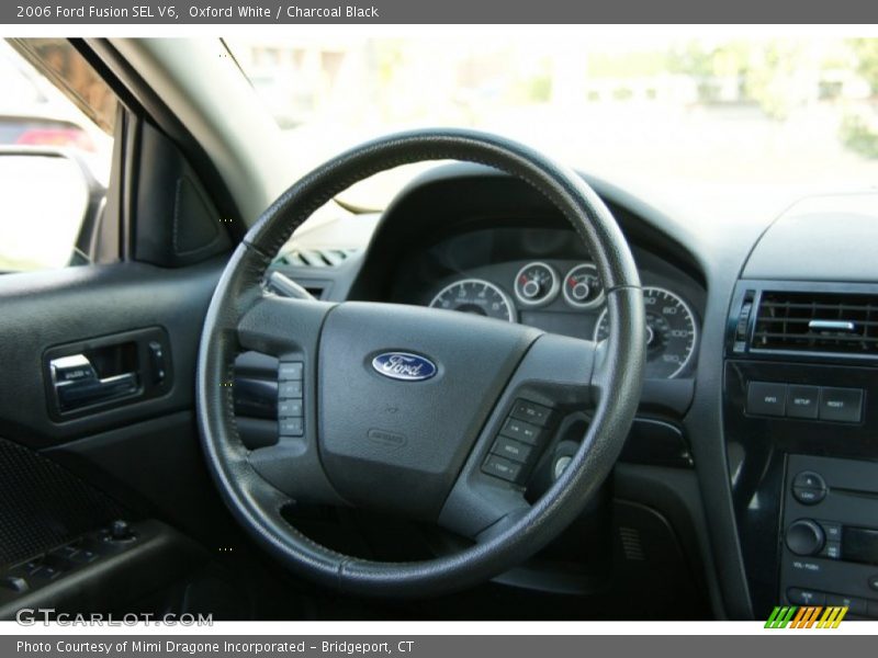 Oxford White / Charcoal Black 2006 Ford Fusion SEL V6