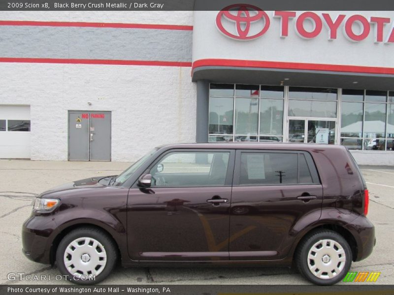 Black Berry Crush Metallic / Dark Gray 2009 Scion xB