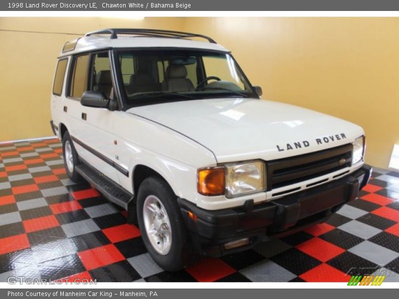 Chawton White / Bahama Beige 1998 Land Rover Discovery LE