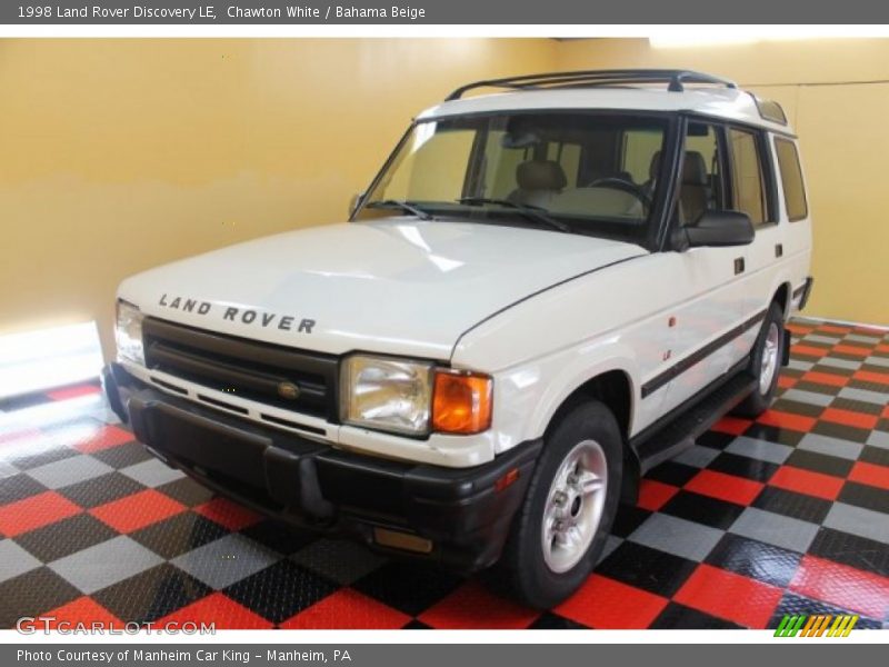 Chawton White / Bahama Beige 1998 Land Rover Discovery LE