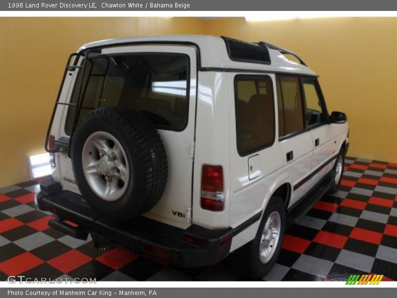 Chawton White / Bahama Beige 1998 Land Rover Discovery LE