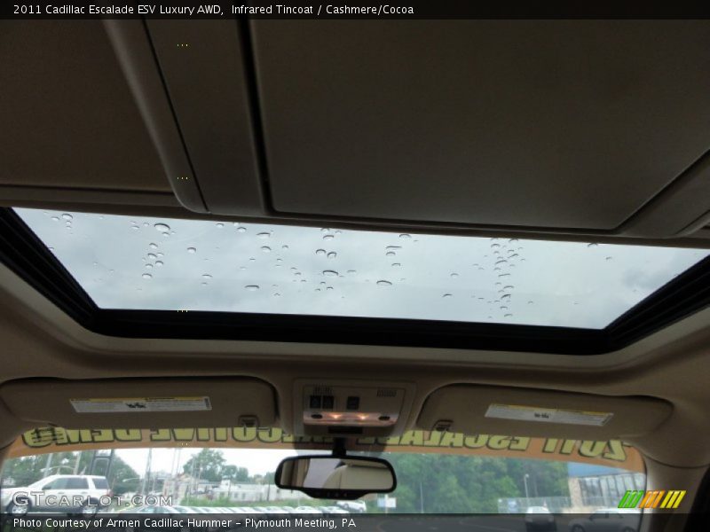 Infrared Tincoat / Cashmere/Cocoa 2011 Cadillac Escalade ESV Luxury AWD