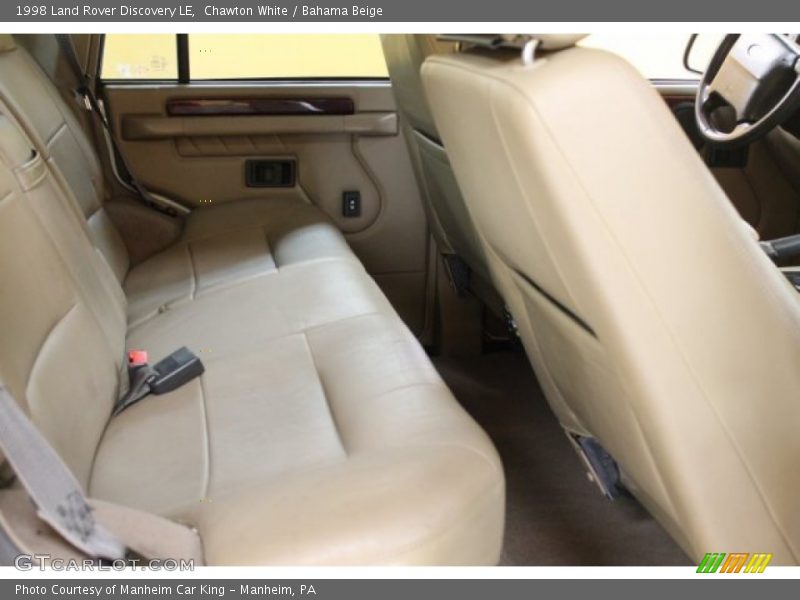 Chawton White / Bahama Beige 1998 Land Rover Discovery LE
