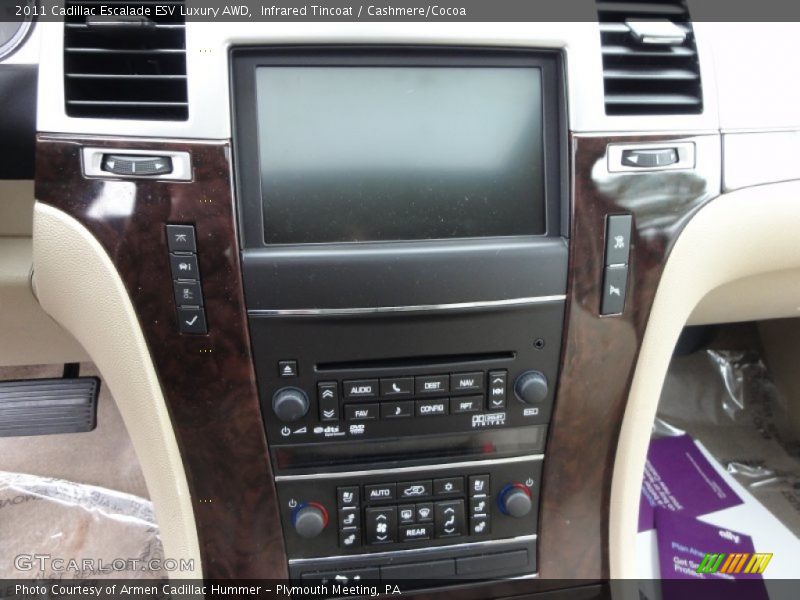 Infrared Tincoat / Cashmere/Cocoa 2011 Cadillac Escalade ESV Luxury AWD