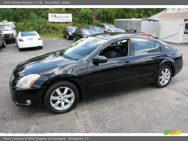 Onyx Black / Black 2004 Nissan Maxima 3.5 SE