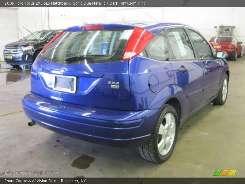 Sonic Blue Metallic / Dark Flint/Light Flint 2005 Ford Focus ZX5 SES Hatchback