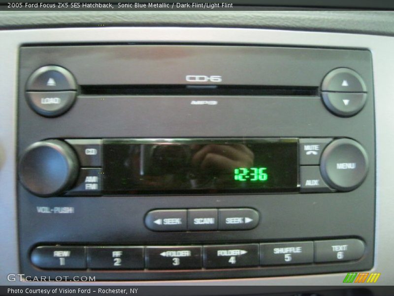 Sonic Blue Metallic / Dark Flint/Light Flint 2005 Ford Focus ZX5 SES Hatchback