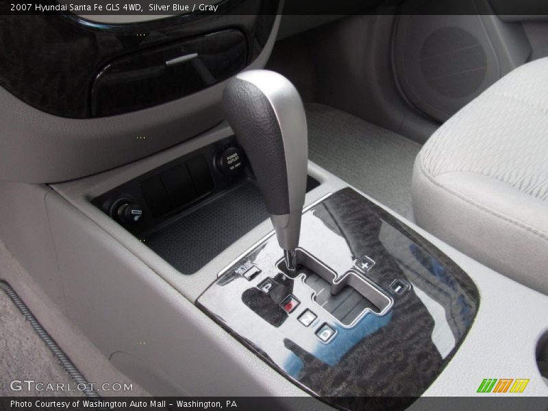 Silver Blue / Gray 2007 Hyundai Santa Fe GLS 4WD