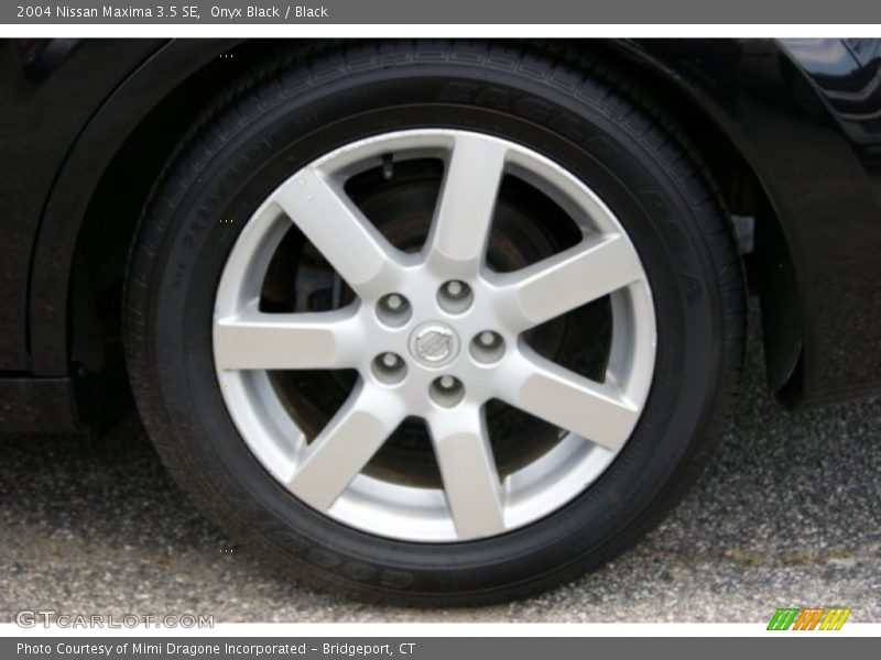 Onyx Black / Black 2004 Nissan Maxima 3.5 SE