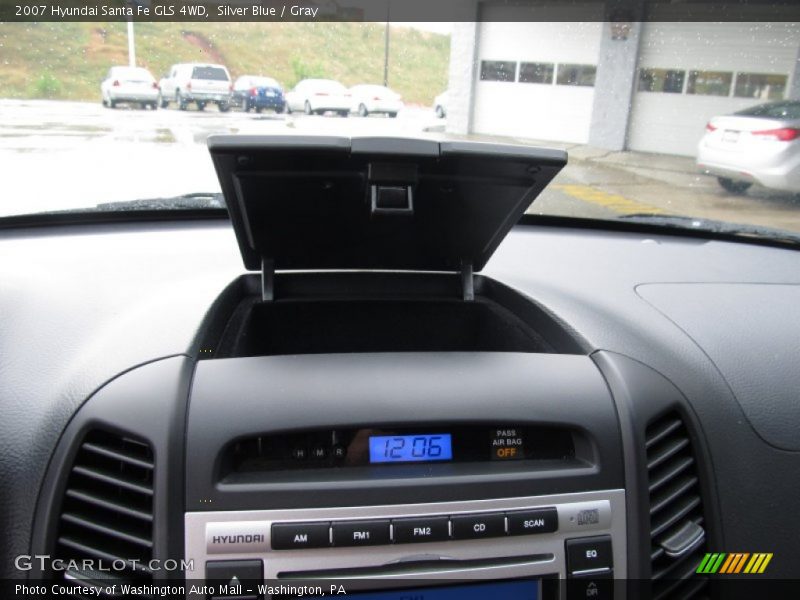 Silver Blue / Gray 2007 Hyundai Santa Fe GLS 4WD