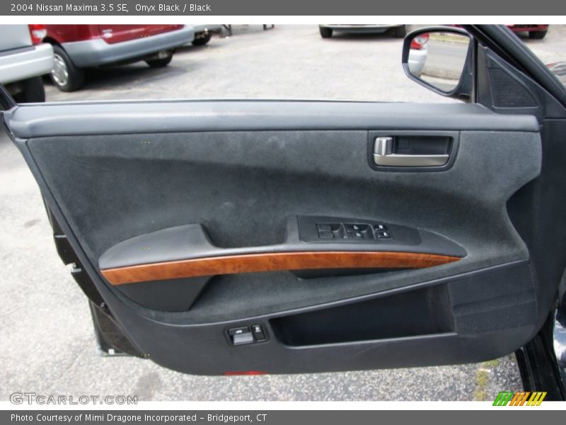 Onyx Black / Black 2004 Nissan Maxima 3.5 SE