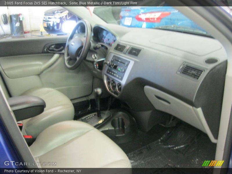 Sonic Blue Metallic / Dark Flint/Light Flint 2005 Ford Focus ZX5 SES Hatchback