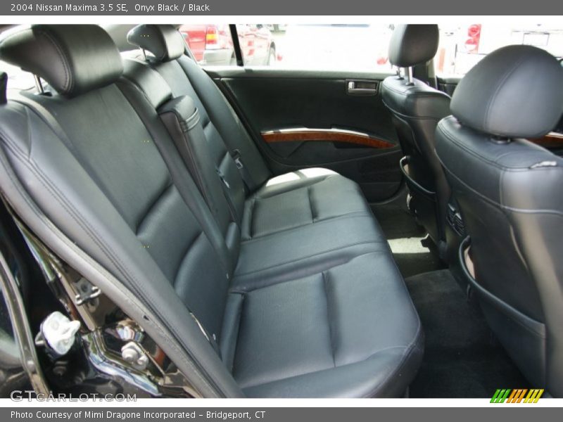 Onyx Black / Black 2004 Nissan Maxima 3.5 SE