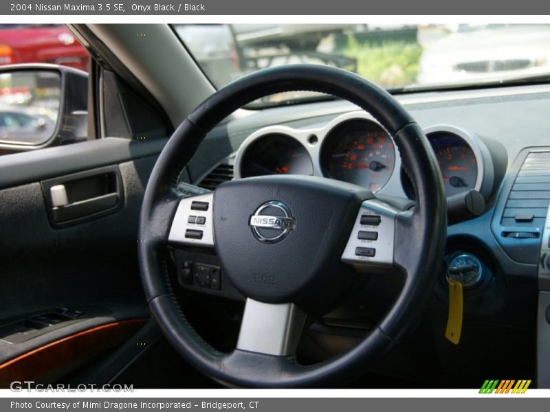 Onyx Black / Black 2004 Nissan Maxima 3.5 SE