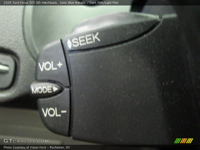 Sonic Blue Metallic / Dark Flint/Light Flint 2005 Ford Focus ZX5 SES Hatchback