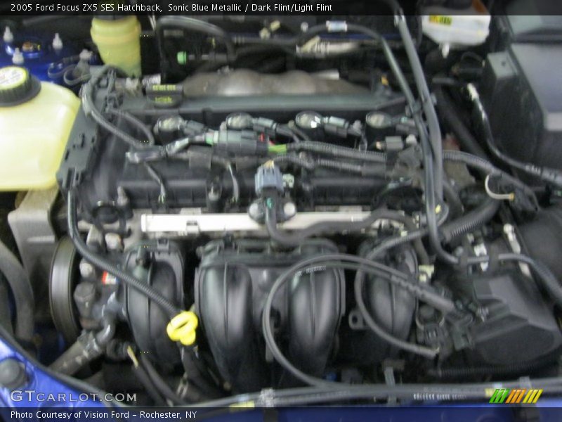 Sonic Blue Metallic / Dark Flint/Light Flint 2005 Ford Focus ZX5 SES Hatchback
