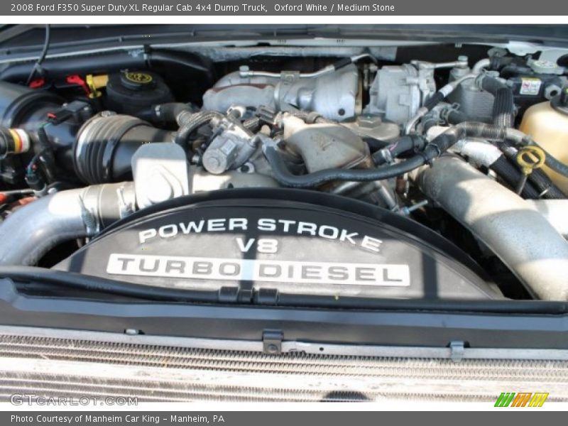  2008 F350 Super Duty XL Regular Cab 4x4 Dump Truck Engine - 6.4L 32V Power Stroke Turbo Diesel V8