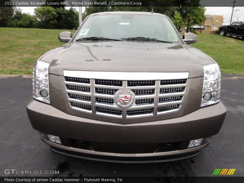 Mocha Steel Metallic / Cashmere/Cocoa 2011 Cadillac Escalade Luxury AWD