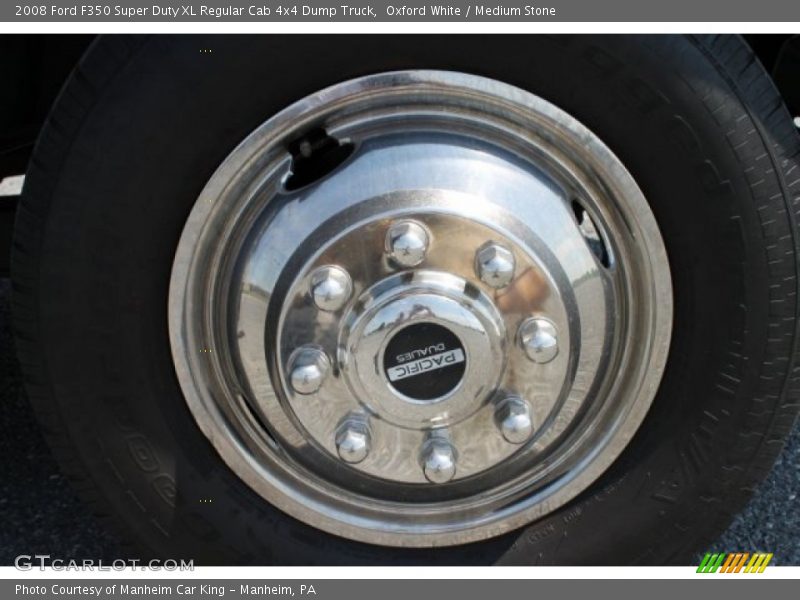  2008 F350 Super Duty XL Regular Cab 4x4 Dump Truck Wheel