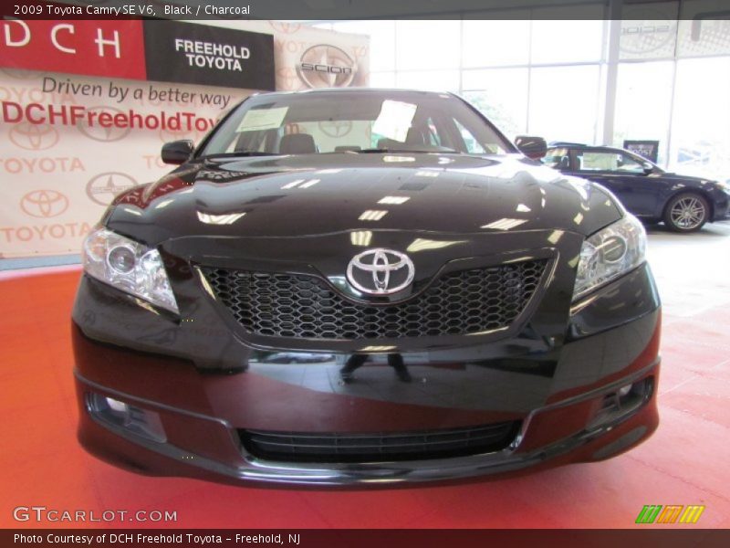 Black / Charcoal 2009 Toyota Camry SE V6