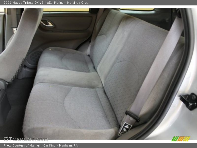 Platinum Metallic / Gray 2001 Mazda Tribute DX V6 4WD