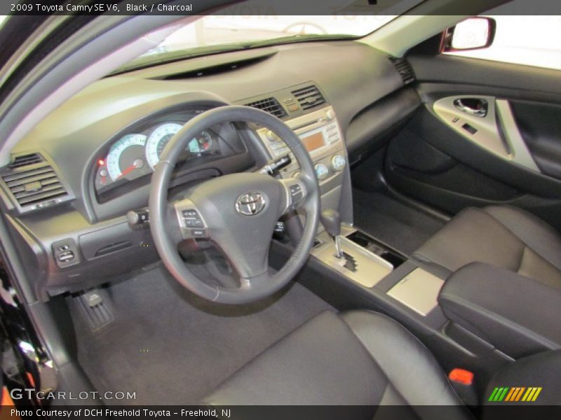 Black / Charcoal 2009 Toyota Camry SE V6
