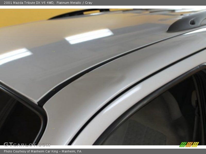 Platinum Metallic / Gray 2001 Mazda Tribute DX V6 4WD