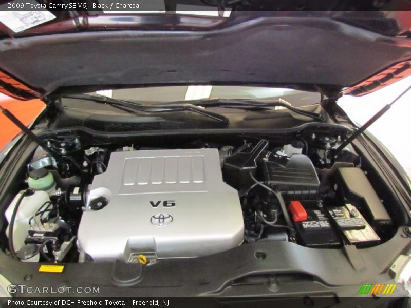 Black / Charcoal 2009 Toyota Camry SE V6
